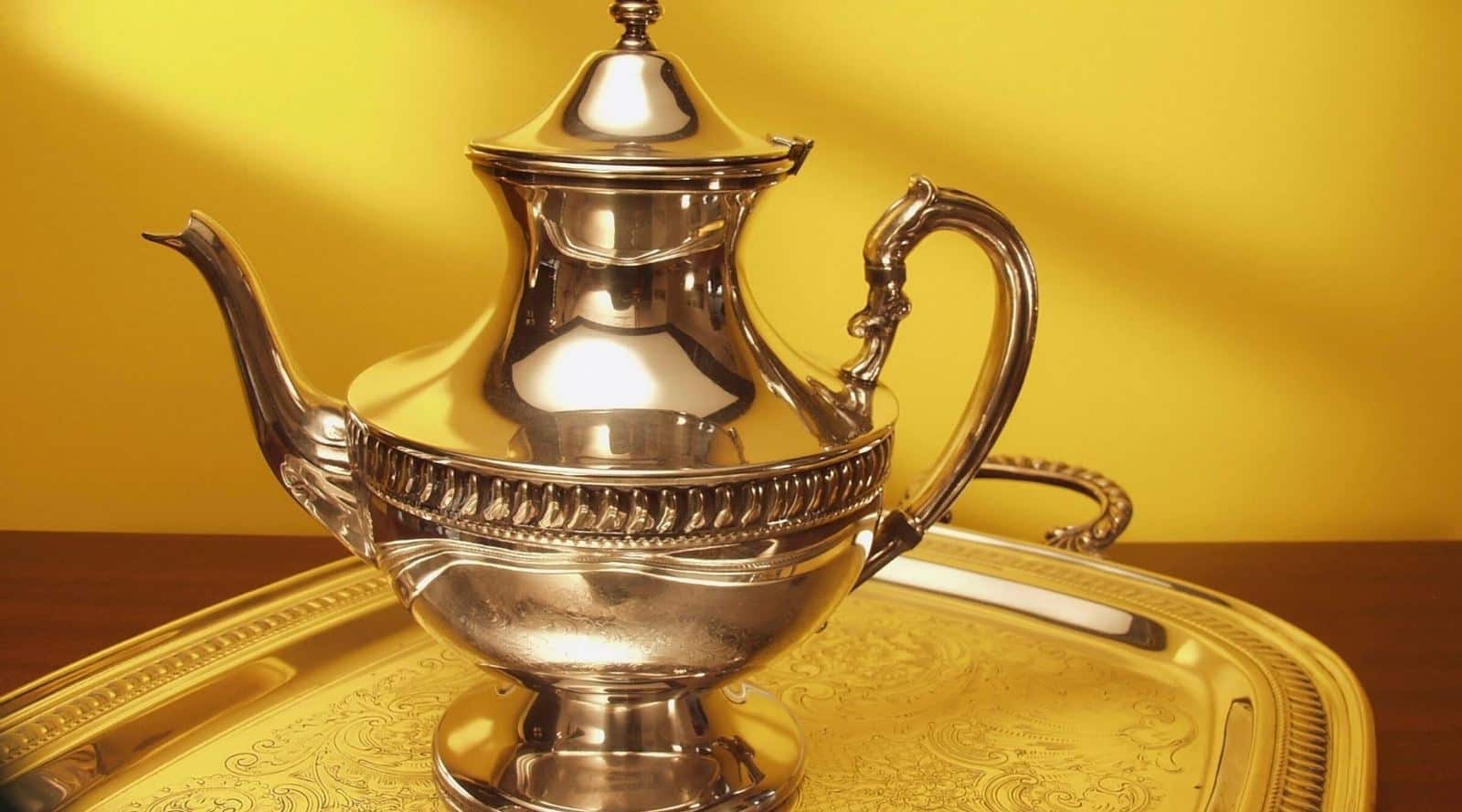 how to clean a silver plate teapot? step-by-step instructions
